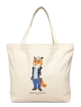 Maison Kitsune - Dressed Fox Tote - Kandekotid - ONE SIZE
