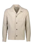 Lindbergh - Flannel Wool Blend Cropped Length Overshirt Jacket - Villased jakid - L