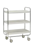 House Doctor - Trolley, Hdroll, Large, Off-White, - Ratastega lauad - 62X38X85CM