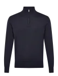 Hackett London - Cotton Cash Hzip - Poolpika lukuga džemprid - S