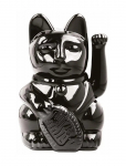 Donkey - Vinkende Kat - Maneki-Neko Mini - Shiny - Black - Figuurid ja skulptuurid - H9.8CM