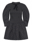GANNI - Printed Cotton Mini Smock Dress - L&uuml;hikesed kleidid - 36