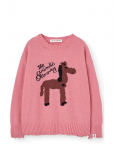 THE ANIMALS OBSERVATORY - Gollie Kid Sweater Soft Pink - Pulloverid - 128