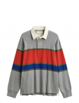 Gant - Blocked Stripe Heavy Rugger - Pikkade varrukatega - S