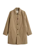 Gant - Cotton Blend Car Coat - Kerged mantlid - L