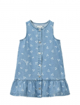 Liewood - Sybilla Light Denim Dress - Varrukateta vabaajakleidid - 98