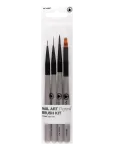 Depend Cosmetic - Nail Art Brush Kit 4-Pack - T&ouml;&ouml;riistad - 1 ST