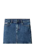 Calvin Klein - Hero Denim Skirt Beckford Blue - Teksaseelikud - 140 x 10
