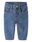 Name It - Nbfrose Mom Aop Jeans 4044-On Noos - Klassikalised teksad - 80