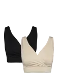 Only Maternity - Olmrosie Nursing Wrap Bra 2-Pack Acc - Rasedusrinnahoidjad - L/XL