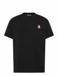 Maison Kitsune - Speedy Fox Patch Comfort Tee-Shirt - L&uuml;hikeste varrukatega - S