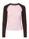 Pieces - Pcannalina Ls O-Neck Top Jrs D2D - Pikkade varrukatega - L