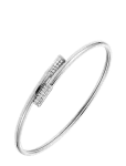 By Jolima - Twist Bangle Crystal - K&auml;ev&otilde;rud - ONE SIZE 6 cm
