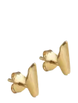 Enamel Copenhagen - Studs, Wave Leaf - Needid - 10X 4MM