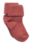 Mp Denmark - Cotton Rib Baby Socks - Sokid - 15/16