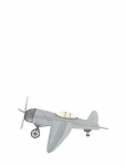 That's Mine - Wall Sticker - Retro Airplane Blue - Vehicles - 33.5X 21CM