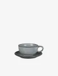 Broste Copenhagen - Nordic Sea Cup With Saucer - Kohvitassid - 25 CL