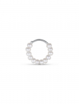 Jane Koenig - Row Pearl Twist Earring - Ear cuff k&otilde;rvar&otilde;ngad - ONE SIZE