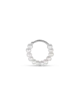 Jane Koenig - Row Pearl Twist Earring - Ear cuff k&otilde;rvar&otilde;ngad - ONE SIZE