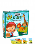Barbo Toys - Pussel Pedagog - Djur Stavingslek (Se) - Hariduslikud m&otilde;istatused - SWEDISH
