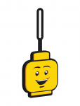 LEGO - Lego Ikonisk, Bagagem&aelig;rke, Dreng Ansigt - Bag Tags - ONE SIZE