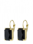 Bud To Rose - Aspen Earring Black/Gold - Rippuvad k&otilde;rvar&otilde;ngad - ONE SIZE