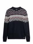 Superdry - Fairisle Knit Crew Jumper - &Uuml;mara kaelusega - L