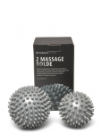 Endurance - Hard Massage Ball 2 Pcs - Foam Rolls & Massage Balls - ONE SIZE