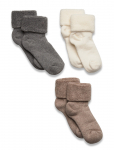 Mp Denmark - Cotton Baby Socks - 3-Pack - Beebisokid - 22/24