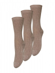 Becks&ouml;ndergaard - Telma Solid Sock 3 Pack - Tavalised sokid - 37-39