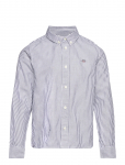 Gant - Oxford Striped Shield Shirt - Pikkade varrukatega s&auml;rgid - 122-128