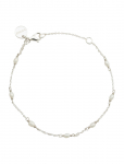 Syster P - Treasure Multi Pearl Bracelet Silver - K&auml;eketid - ONE SIZE