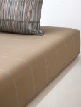 Boss Home - Straw Fitted Sheet - Sheets - 200X180CM