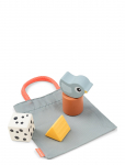 Done By Deer - Sanseklodser 4 Stk. Birdee Farvemix - Activity Toys - ONE SIZE