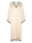 Malina - Briony Satin Kaftan Dress - Rannariided - L