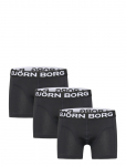 Bj&ouml;rn Borg - Cotton Stretch Boxer 3P - Alusp&uuml;ksid - 158-164