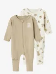 Name It - Nbnnightsuit 2P Zip Ff Jet Bear Noos - Pidžaama kombinesoonid - 92