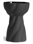 Cooee Design - Twist Bulb Black - Small Vases - H:13CM