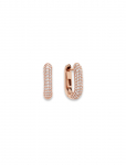 Marmara Sterling - Goldplated Link Earrings - R&otilde;ngad - ONE SIZE