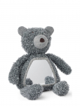 Smallstuff - Activity Bear W. Mirror, Wool Boucl&eacute;, Grey - Interaktiivsed m&auml;nguasjad - ONE SIZE
