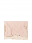 NOBODINOZ - Embroidered Winter Blanket L1N0 In French Linen - Beebitekid - ONE SIZE
