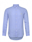 Polo Ralph Lauren - Slim Fit Linen Shirt - Linased s&auml;rgid - XXL