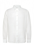 J. Lindeberg - Reg Ls Clean Linen Shirt - Linased s&auml;rgid - XXL
