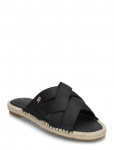 Tommy Hilfiger - Satin Espadrille Mule - Flat - 40