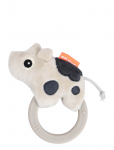 Done By Deer - Sensory Rattle W/Teether Dotti Sand - Hammaste tuleku m&auml;nguasjad - 12X 21X 4CM