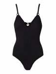 Malina - Nila V-Neck Crochet Trimmed Swimsuit - Ujumisriided - XL