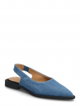 Copenhagen Studios - Cph416 Washed Denim Blue - Madalad slingback-kingad - 41