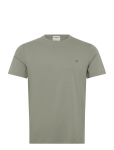 Calvin Klein - Ss Slim Stretch Cotton Crewnk Te - L&uuml;hikeste varrukatega - XXL
