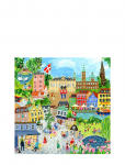 Eeboo - Puzzle 1000 Pcs - Copenhagen - Klassikalised m&otilde;istatused - ONE SIZE