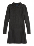 Ralph Lauren Kids - Mini-Cable Polo Sweater Dress - Pikkade varrukatega vabaajakleidid - 154-158